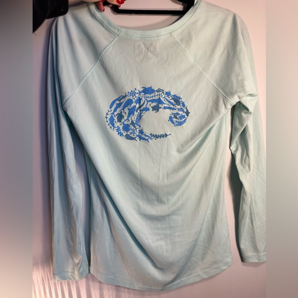 COSTA Del Mar light long sleeve fishing/UV shirt UPF 50 sun protection
